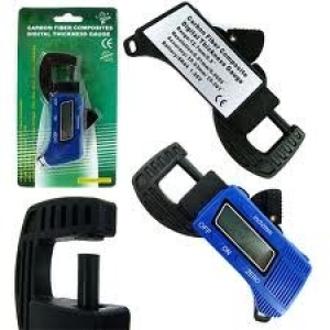 Medidor Digital De Espesores,materiales, en Mm y Pulgadas,precisión de + / -   0,001 "/ 0,03 mm.