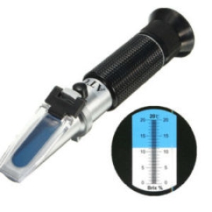 Refractómetro  0-20% para  Leche, RHM-20ATC 0-20% de leche 0,2% de leche ± 0,1% ATC