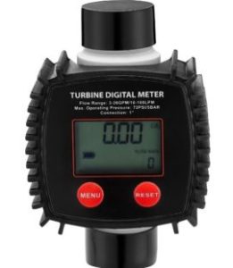 Medidor de flujo digital DEF Turbine :agua,diesel y queroseno,urea,etc.