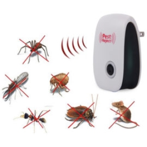 Repelente Ultrasonido de cucarachas, mosquitos, insectos, plagas, ratones, etc.