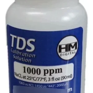 Solución Para Calibración Medidor Tds 1000 Ppm Hm Digital.