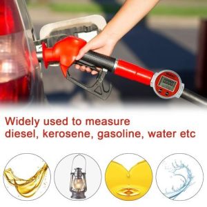 Medidor Digital,Diesel ,gasolina,agua,de 3/4",de 15-120 L/min -