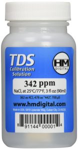 Solución Para Calibración Medidor Tds 342 Ppm Hm Digital.