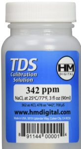Solución Para Calibración Medidor Tds 342 Ppm Hm Digital.