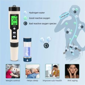Medidor Digital Calidad Del Agua4x1 (h2/ph/orp/temperatura)