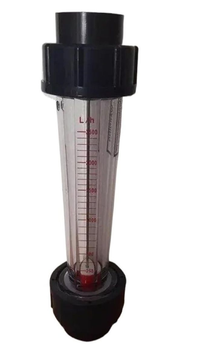 Caudalímetro Flujo Agua250 A 2500 L/h .2,54" dia.x38cms largo